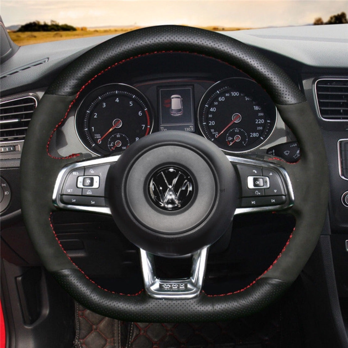 Housse de voiture adaptée à Volkswagen Golf 7 GTI 2014-actuel