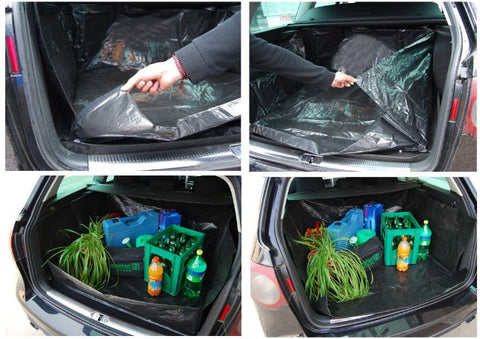 Bâche de protection de coffre de voiture avec rabat pour protéger